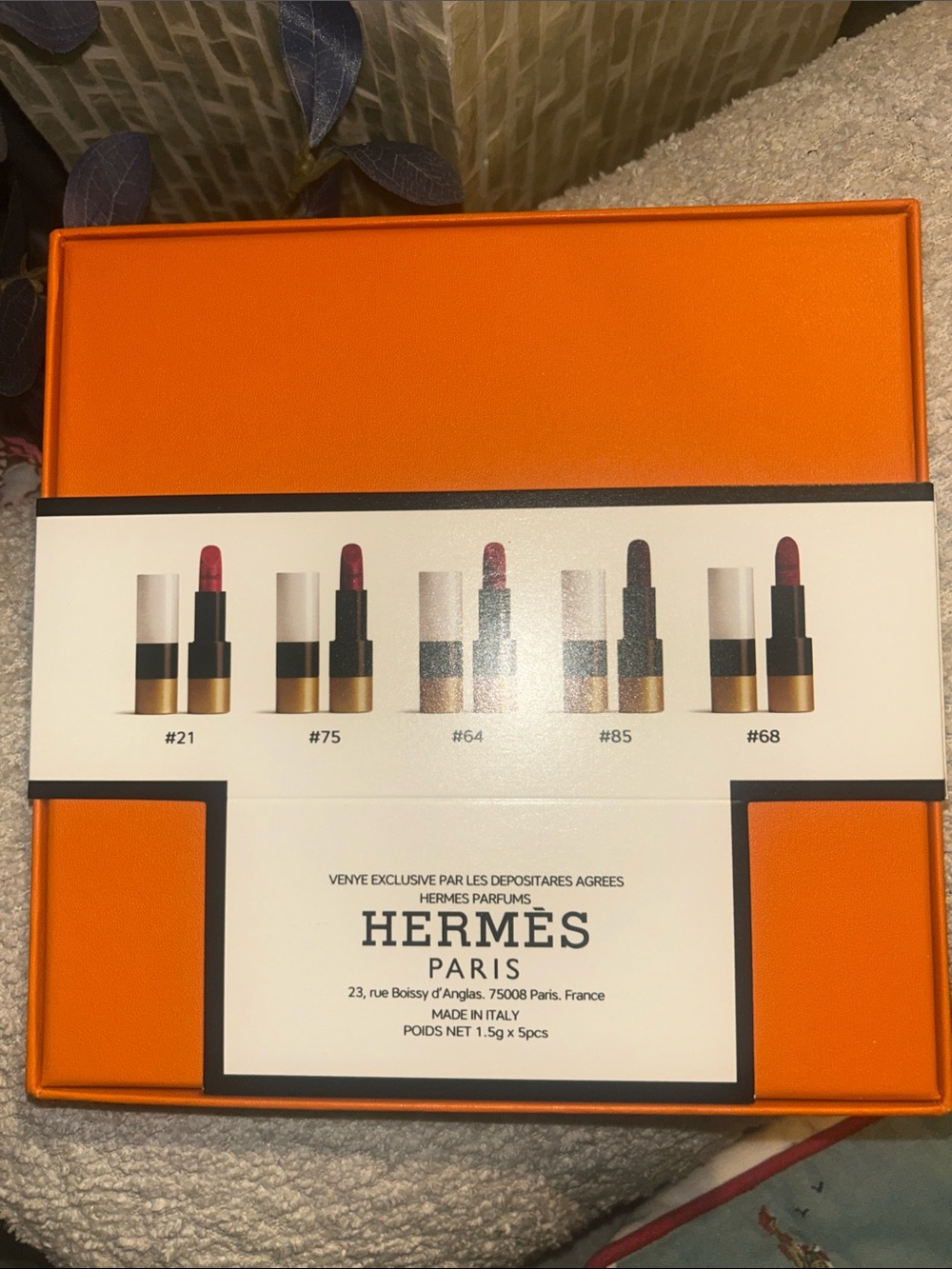 Hermes FIVE mini lipsticks Sealed 👀🥳🥳❌❌